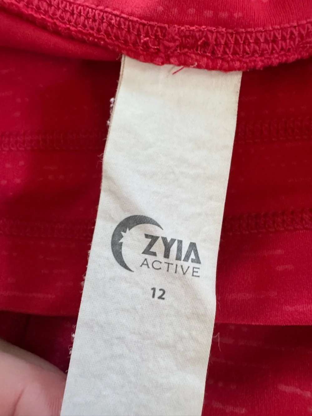 ZYIA Women’s Deep Red Performance Joggers - Picture 2 of 3